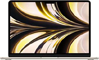 Apple M2 çipli MacBook Air laptop 13.6 inç Liquid Retina ekran, 16GB RAM, 256 GB SSD depolama, arkadan aydınlatmalı klavye, 1080p FaceTime HD kamera. iPhone ve iPad ile uyumlu;​​​​​​​ Yıldız Işığı