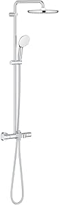 Grohe Tempesta System 250 Cube Duvara Monte Termostatik Bataryalı Duş Sistemi 26978001
