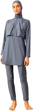 DeFacto Regular Fit 4’lü Burkini Tesettür Mayo Takım