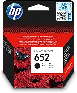 HP 652 Siyah Mürekkep Kartuş 360 Sayfa (F6V25AE)