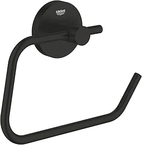 Grohe Essentials Tuvalet Kağıtlık Mat Siyah 1024722430