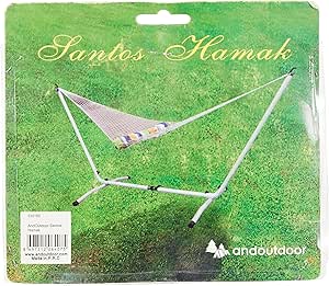 AndOutdoor Santos Hamak, Unisex, Yeşil, Tek Beden, S, M, L veya XL