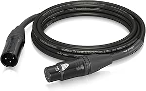 Behringer PMC-500 Platinium Performance 5 m (16.4 ft) XLR Konnektörlü Mikrofon Kablosu