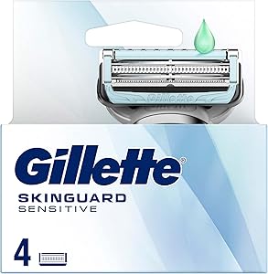 Gillette Skinguard Sensitive Yedek Tıraş Bıçağı 4 Adet