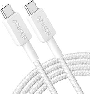Anker 322 USB-C to USB-C Cable, 0.9 m, A81F5, Beyaz