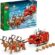 LEGO Iconic Noel Babanın Kızağı, Çocuklar için Minifigür ve Ren Geyiği Figürleri İçeren Yeni Yıl Hediyesi Oyuncak Yapım Seti, Yılbaşı Süsü 40499