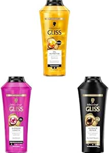 Gliss Şampuan Çeşitleri (3x400ml)