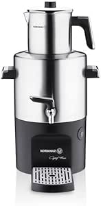 KORKMAZ A844 Çayşef Home Semaver Inox/Satin