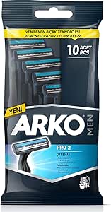 Arko Men T2 Pro Tıraş Bıçağı, 10’lu