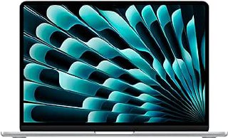 Apple 2024 M3 çipli 13 inç MacBook Air Laptop: 13.6 inç Liquid Retina Ekran, 8 GB Birleşik Bellek, 512 GB SSD Depolama, 1080p FaceTime HD Kamera, Touch ID. Gümüş Rengi