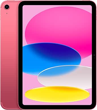Apple 10.9 inç iPad (Wi-Fi + Cellular, 256 GB) – Pembe (10. nesil)