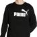 PUMA Erkek/Unisex ESS Big Logo Crew-Puma Black Crew Sweats L