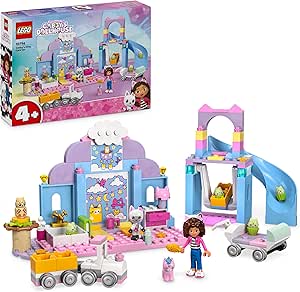 LEGO 4+ Gabby’s Dollhouse Gabby’nin Kedicik Bakım Odası 10796-4 Yaş ve Üzeri Çocuklar için Yaratıcı Oyuncak Yapım Seti (165 Parça)