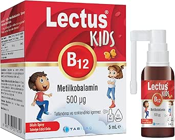 Lectus Metil B12 Dil Altı Sprey 10 Ml / 1000 Mcg