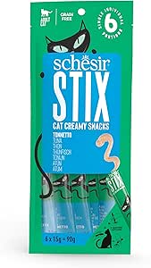 Schesir Stix Ton Balıklı Krema Ödül Maması 6x15g