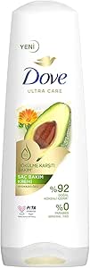 Dove Ultra Care Saç Bakım Kremi Dökülme Karşıtı Bakım Avokado Özü 350 ml