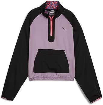 PUMA HYPERNATURAL WOVEN 1/2 ZIP Mont Kadın