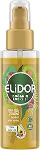 Elidor Kalın ve Gür Avokado ve Üzüm Çekirdeği Saç Yağı (80 ml)
