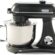 M122 Plus Easy Chef Dc Motor Stand Mikser Çift Başlıklı Hoparlör Özellikli Koyu Gri