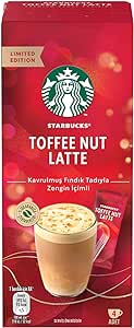 Starbucks Toffee Nut Latte Premium Kahve Karışımı, 4×23 g