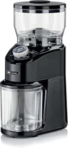 Ariete Kahve Öğütücü 3023/00 – Grinder Pro Kahve Öğütücü 200 Watt, 200 gr Hazne Kapasitesi, 2 ila 12 Fincan Arasında Kahve Öğütme Seçimi, 14 Öğütme Seviyesi, Paslanmaz Çelik Konik Öğütücüler