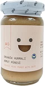 OG Organik Hurmalı Armut Püresi 105 Gram