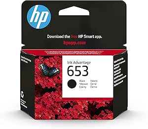HP 653 Siyah Mürekkep Kartuş 360 Sayfa (3YM75AE)