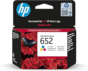 HP 652 Renkli Mürekkep Kartuş 200 Sayfa (F6V24AE)