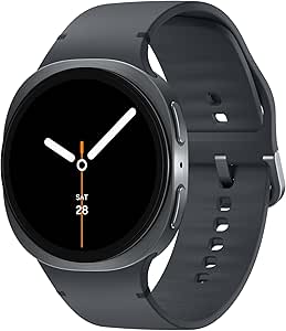 Samsung Galaxy Watch8 Koyu Gri, Bluetooth, 44mm Akıllı Saat (Samsung Türkiye Garantili)