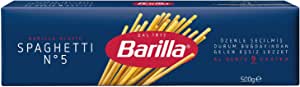 Barilla Spagetti (Spaghetti) Makarna No.5 (500 Gr)