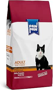 Paw Paw Yetişkin Kedi Maması Gurme 1 KG