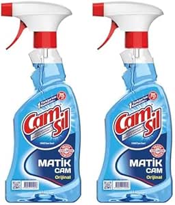 Cam Sil Camsil Orjinal Mavi 500Ml Matik 2li paket