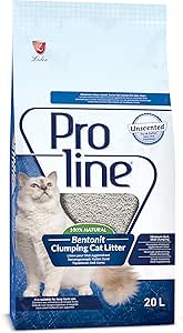 Proline Parfümsüz Kedi Kumu 20 L