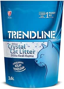 Trendline Tozsuz Silika Kedi Kumu 3.6 Lt