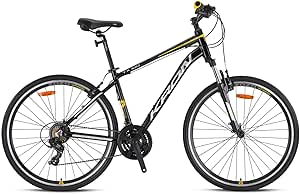 KRON TX 100-28″ Trekking – 18′ – 21 Vites – V.B. – Siyah-Gri/Sarı