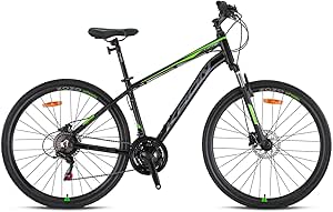 KRON TX 75-28″ Trekking – 17′ – 21 Vites – M.DISC – Mat Siyah-Füme/Yeşil/Gri