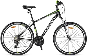 KRON TX 100-28″ Trekking – 18′ – 21 Vites – V.B. – Siyah-Gri/Yeşil