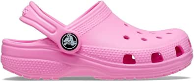 Crocs Unisex Çocuk Classic Clog K/T Terlik, Pembe, 24/25 EU