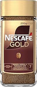 Nescafé Gold Çözünebilir Kahve, Kavanoz, 200 g