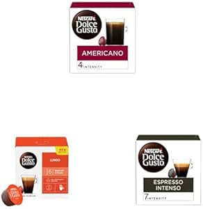 Nescafe Dolce Gusto Kapsül Kahve Çeşitleri (3×16 Kapsül)