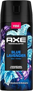 Axe Premium Collection Erkek Sprey Deodorant Blue Lavender 150 ml
