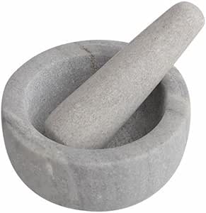 Porland Marble Rose Havan 12cm