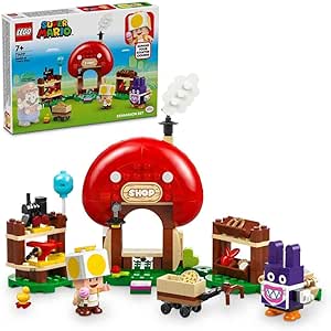 LEGO Super Mario Nabbit Toad’un Dükkanında Ek Macera Seti 71429-8 Yaş ve Üzeri Super Mario Hayranları İçin Koleksiyonluk Yaratıcı Oyuncak Yapım Seti (230 Parça)