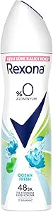 Rexona Kadın Sprey Deodorant Ocean Fresh %0 Alüminyum 150 ml