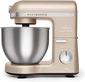 Karaca Mastermaid Chef Stand Mikser Iconic Beige 1500W 5 Lt