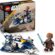 LEGO Star Wars: Klon Savaşları Plo Koon’un Jedi Starfighter Mikro Savaşçısı 75400-6 Yaş ve Üzeri Çocuklar için LEGO minifigür Kokpiti ve 2 Mermi Atıcı İçeren Yaratıcı Oyuncak Yapım Seti (89 Parça)