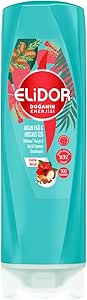 Elidor Doğanın Enerjisi Saç Bakım Kremi Argan Yağı ve Hibiskus Özü Dökülme Karşıtı ve Güçlü Uzamayı Destekleyici 350 ml