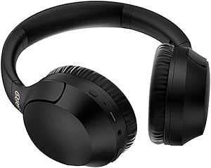 QCY H2 Pro Aux Kablosuz Bt 5.3 Siyah Kulaklık Hifi Enc 70 Saat Dinleme Oyun Modu