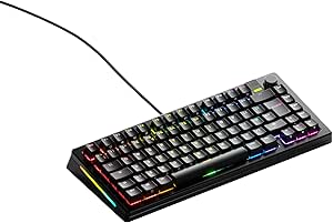 Glorious GMMK 3 PRO Mekanik Gaming Klavye%75, Modüler Alüminyum Gövde ve Conta Sistemi, Mekanik MX Anahtarları, Ses Bastırıcı Köpük, Özel Tuş Başlıkları, ANSI (S)