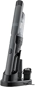 Black + Decker DVC320B21-QW 12V 2.0Ah Dustbuster® Slim El Süpürgesi,Siyah